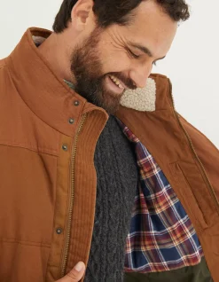 Men FatFace View All|Wardly Canvas Gilet