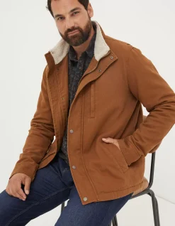 Men FatFace View All|Wardly Canvas Jacket