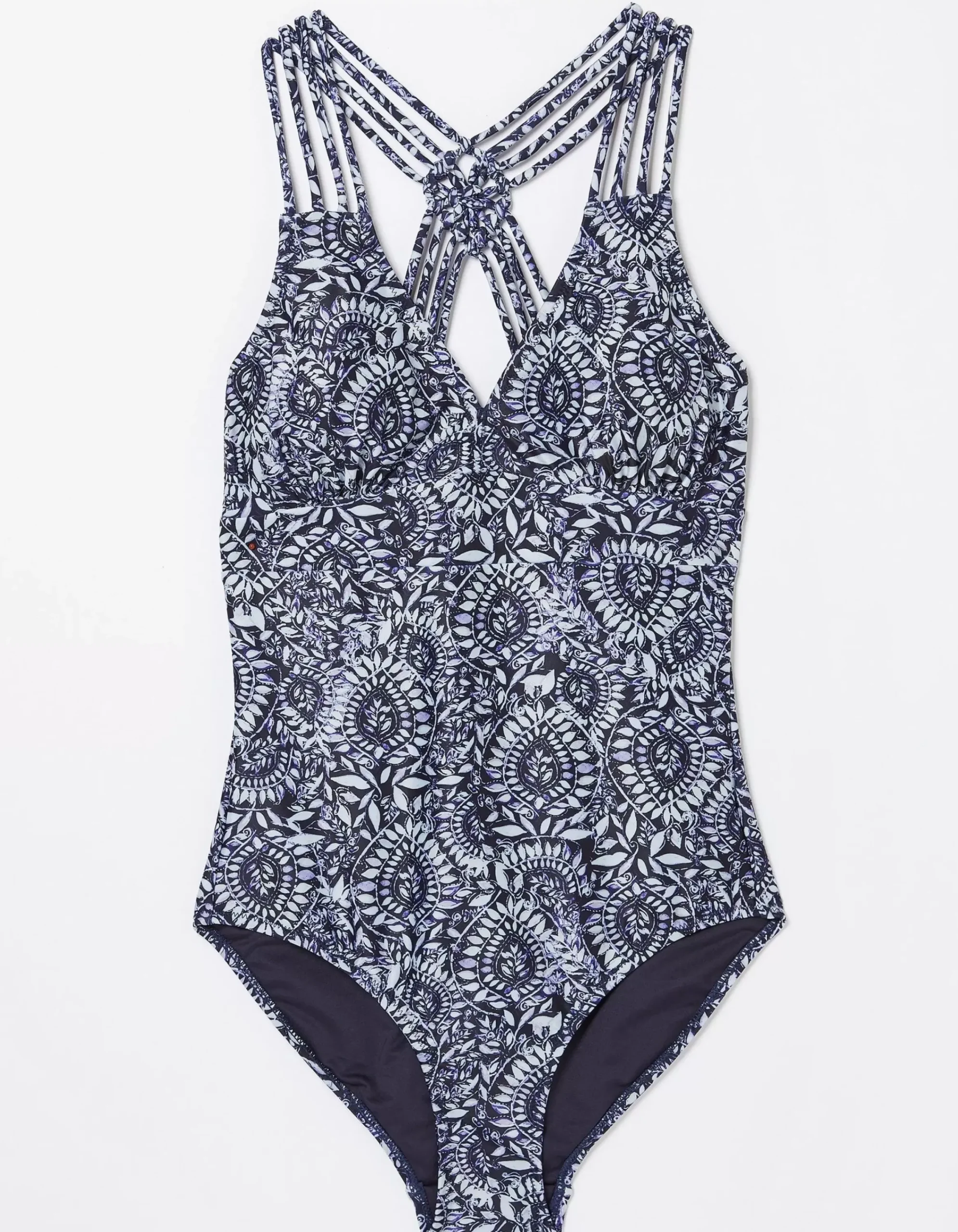 Women FatFace Beachwear & Swimwear|Watercolour Batik Swimsuit