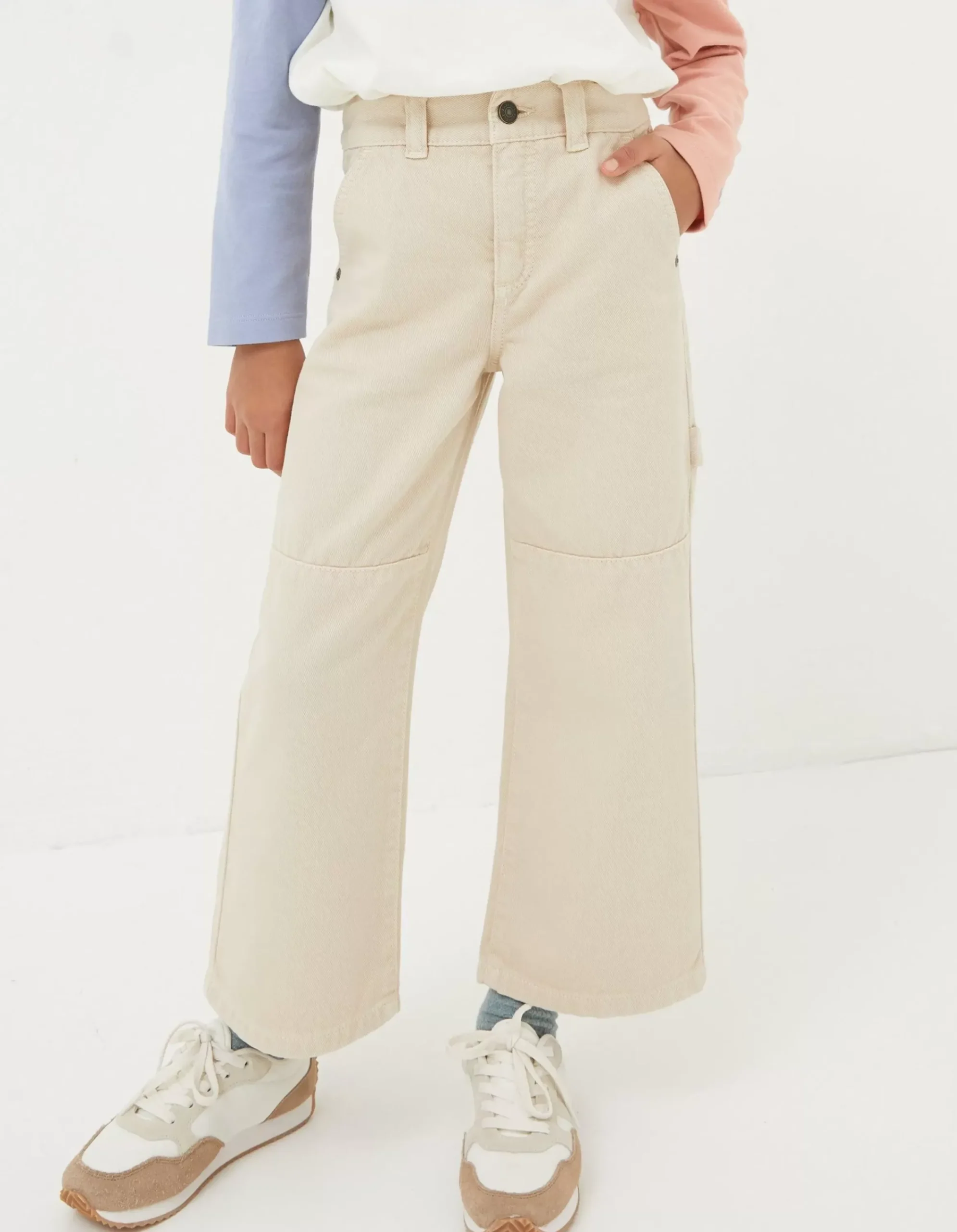 Girls FatFace View All|Waye Wide Leg Trousers