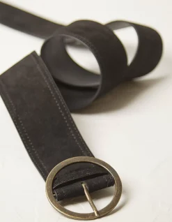 Women FatFace View All|Wide Suede Belt