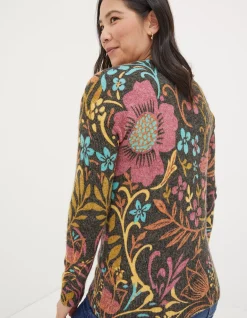 Women FatFace View All|Wildscapes Print Jumper