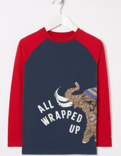 Boys FatFace View All|Wilfred Woolly Mammoth Graphic Tee