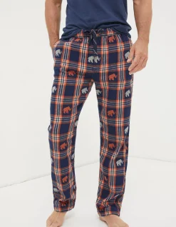 Men FatFace View All|Wilfred Woolly Mammoth Pyjama Bottoms