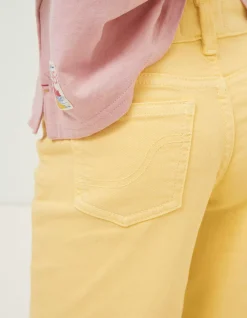Girls FatFace View All|Willow Wide Leg Coloured Cropped Jeans