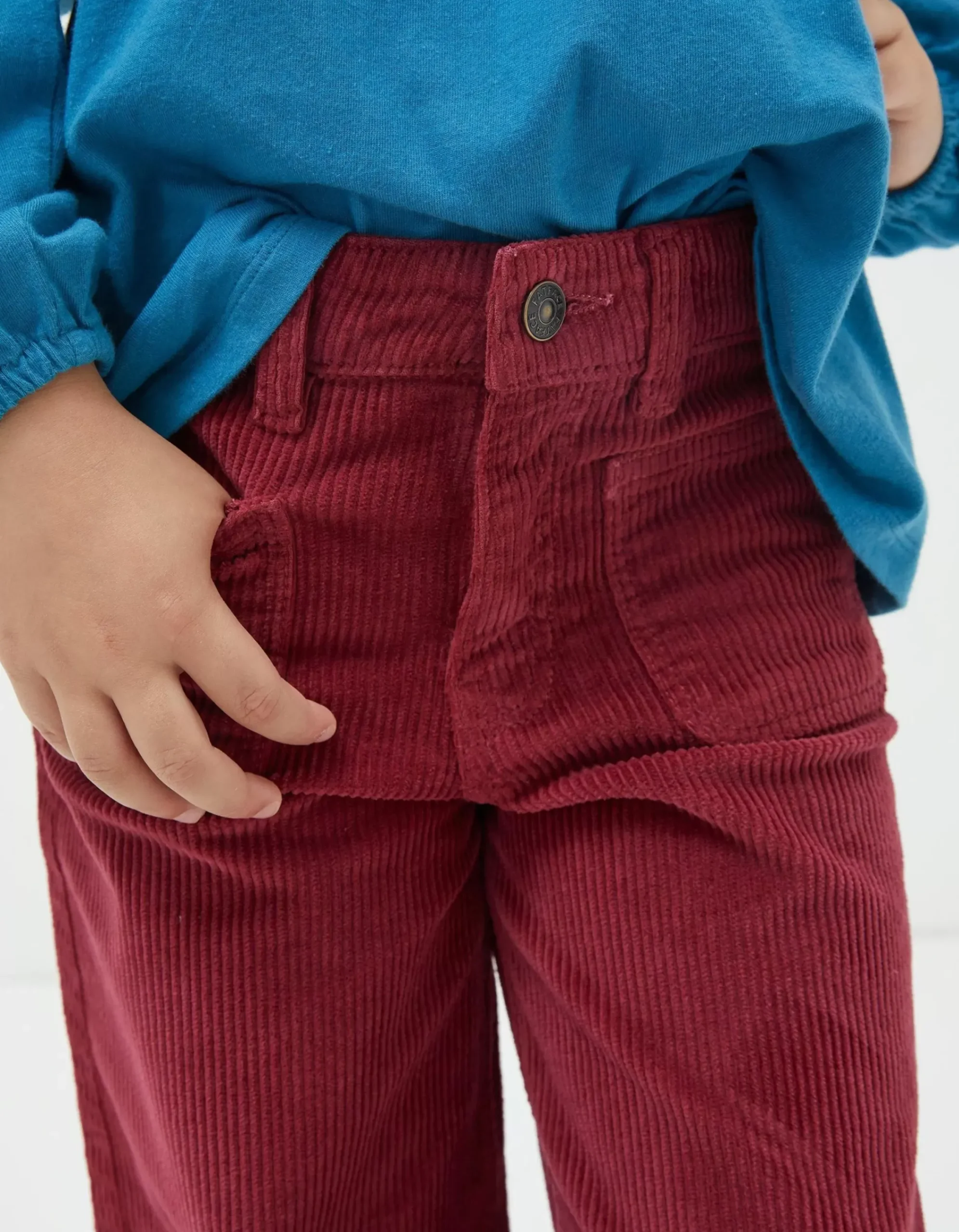 Girls FatFace Dungarees, Jeans & Leggings|Willow Wide Leg Cord Trouser