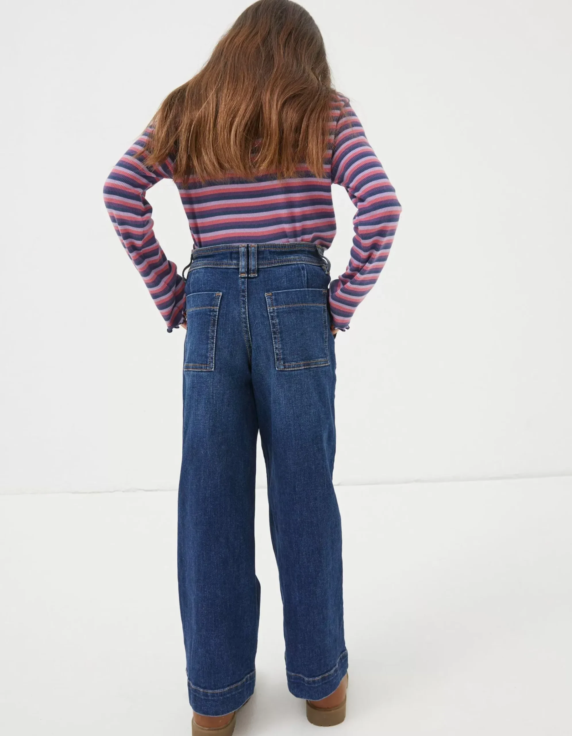 Girls FatFace View All|Willow Wide Leg Jeans