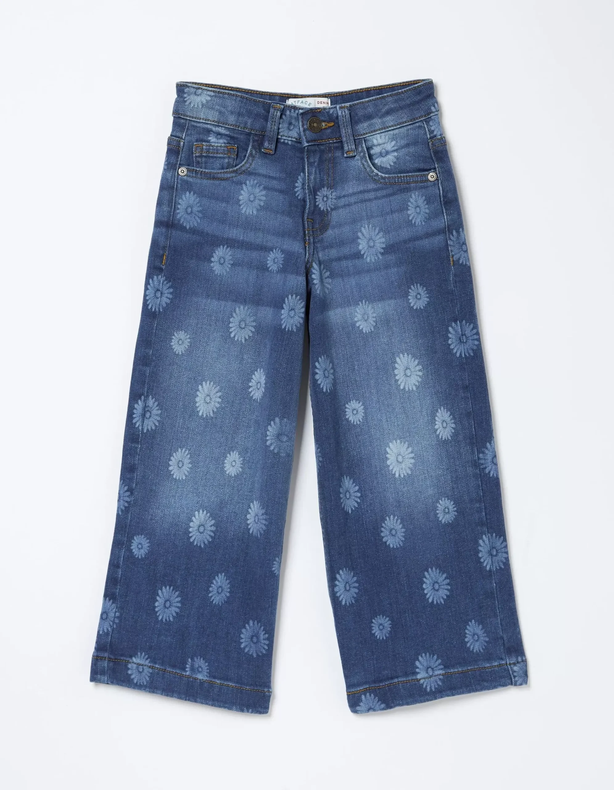 Girls FatFace View All|Willow Wide Leg Printed Crop