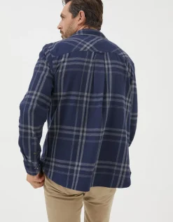Men FatFace View All|Windowpane Check Shirt