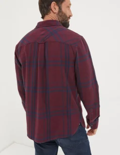 Men FatFace View All|Windowpane Check Shirt