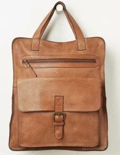Men FatFace View All|Windsor Leather Rucksack