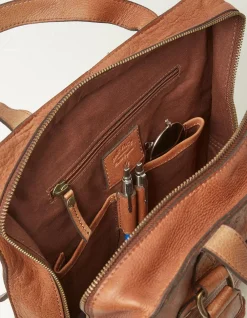 Men FatFace View All|Windsor Leather Rucksack