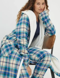 Women FatFace View All|Winter Check Robe