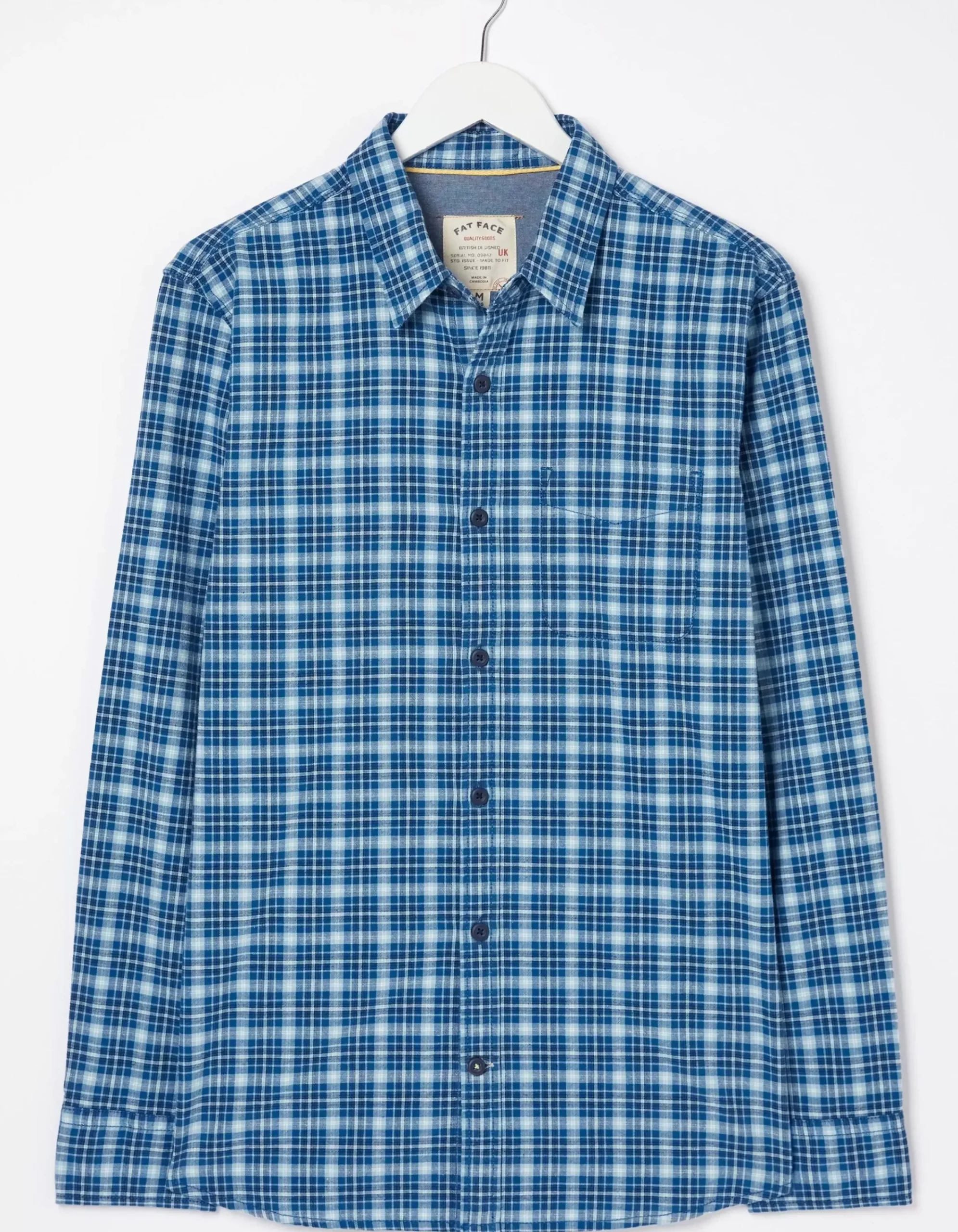 Men FatFace Shirts|Witley Check Shirt
