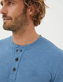 Men FatFace View All|Woodside Slub Cotton Henley