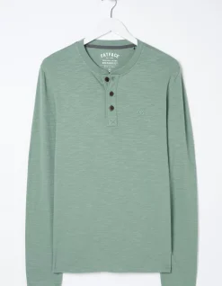 Men FatFace View All|Woodside Slub Cotton Henley
