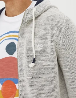 Men FatFace View All|Woolacombe Zip Through Hoodie