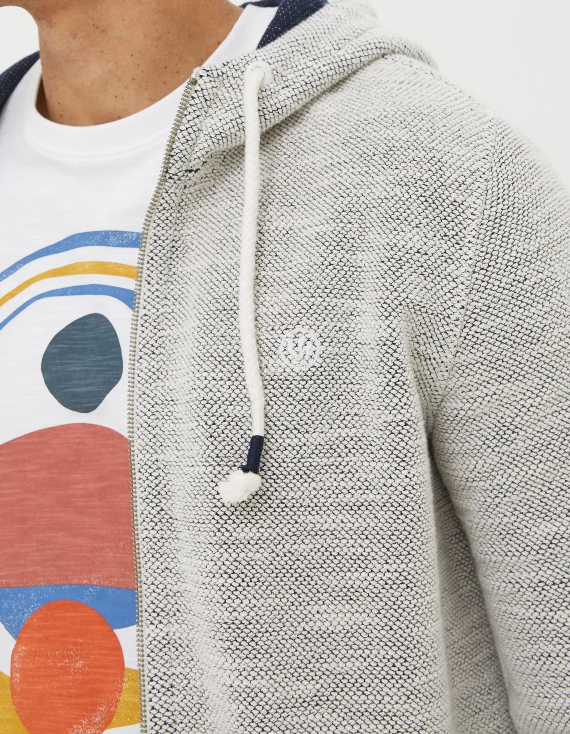 Men FatFace View All|Woolacombe Zip Through Hoodie