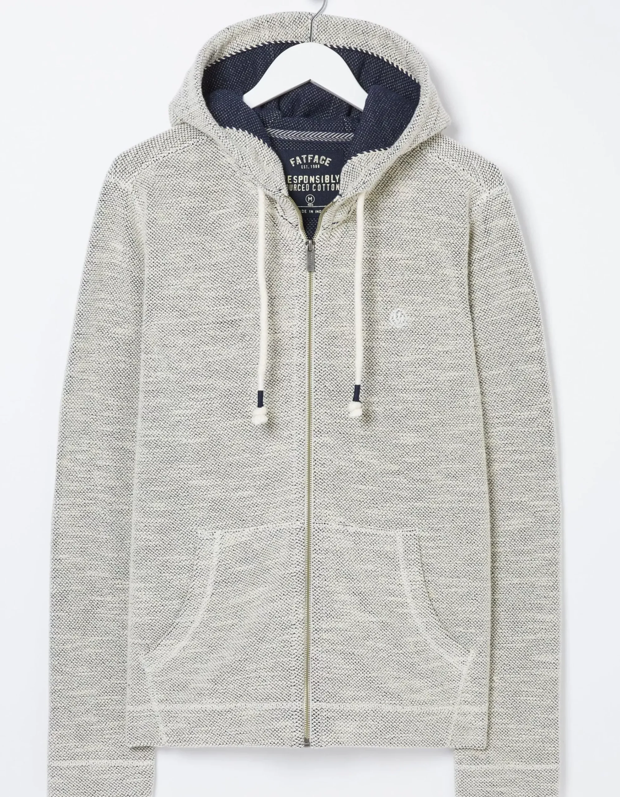 Men FatFace View All|Woolacombe Zip Through Hoodie