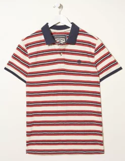 Men FatFace Polo Shirts|Worthing Stripe Polo