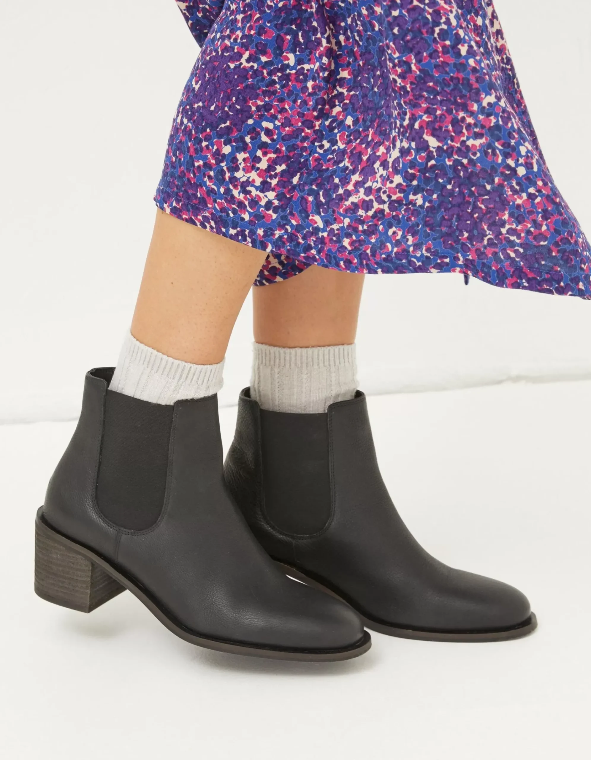 Women FatFace View All|Zara Block Heel Chelsea Boot